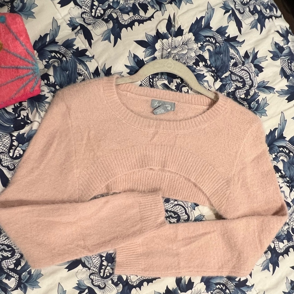 cropped sweater